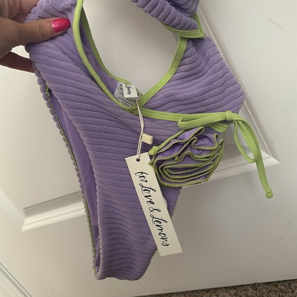 For love and lemons Penelope one piece NWT XXS - Picture 6 of 9